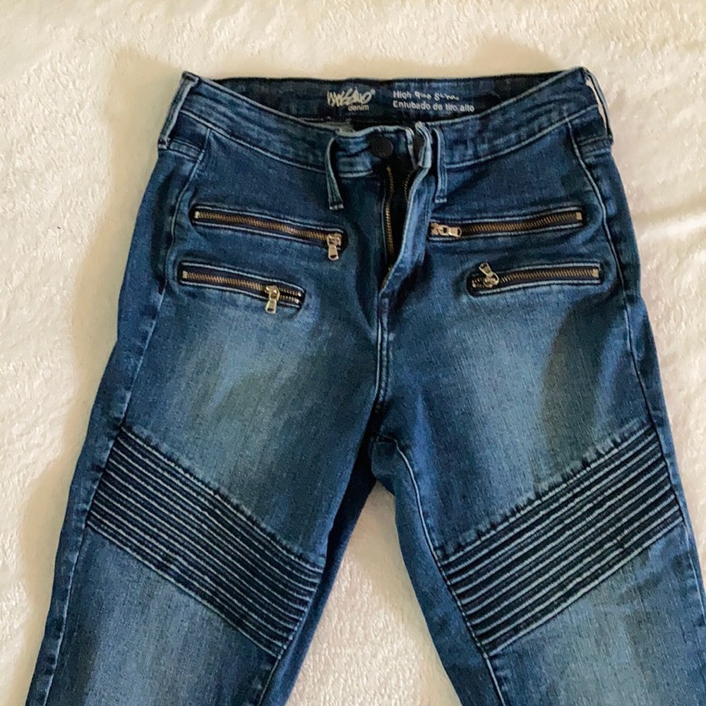 Zipper jeans